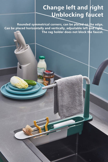 Glow & Grow™ Telescopic Sink Rack