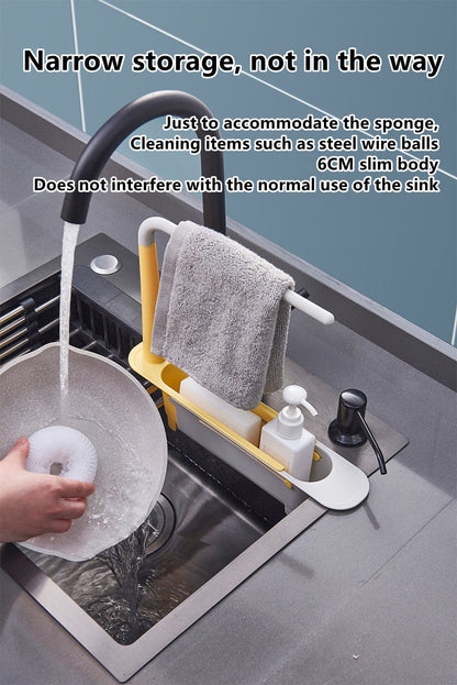 Glow & Grow™ Telescopic Sink Rack