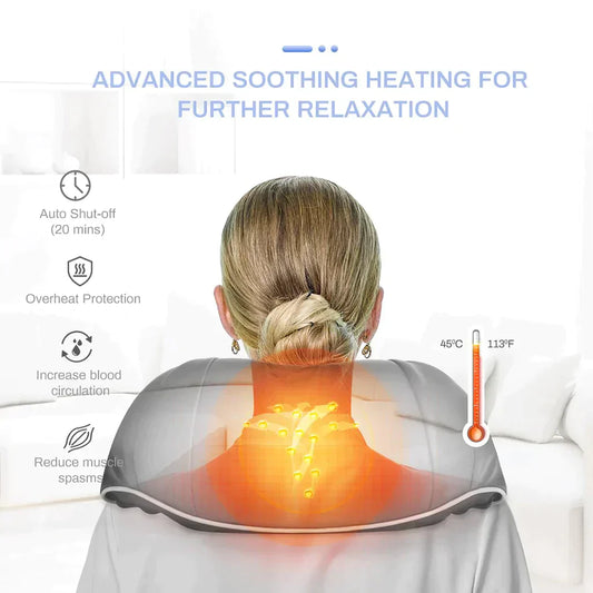 Glow & Grow™ Neck & Shoulder Massager