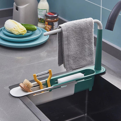 Glow & Grow™ Telescopic Sink Rack